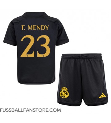 Real Madrid Ferland Mendy #23 Replik 3rd trikot Kinder 2023-24 Kurzarm (+ Kurze Hosen)